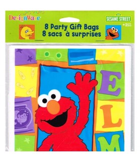 Sesame Street 'Elmo Loves You' Favor Bags (8ct)