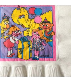 Sesame Street Vintage 1993 'Betty Lou's Birthday' Lunch Napkins (20ct)