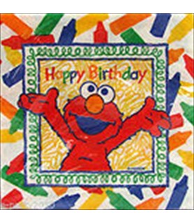 Sesame Street Vintage Elmo's World Small Napkins (16ct)