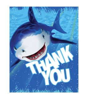 Shark Splash Thank You Notes w/ Envelopes (8ct)