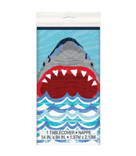 Shark Party Plastic Table Cover (1ct)