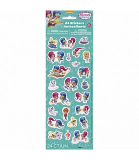 Shimmer and Shine Puffy Stickers (1 sheet)