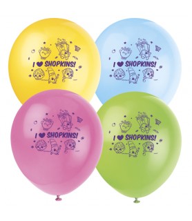 Shopkins Latex Balloons (8ct)