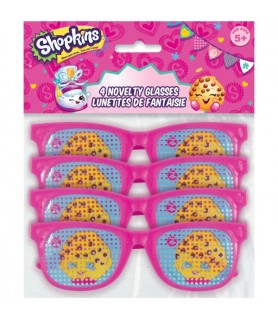 Shopkins Novelty Glasses / Favors (4ct)