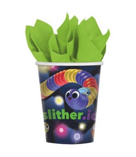 Slither.io 9oz Paper Cups (8ct)