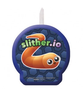 Slither.io Cake Candle (1ct)