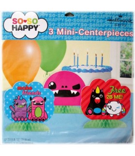 So So Happy Mini Centerpieces (3pc)