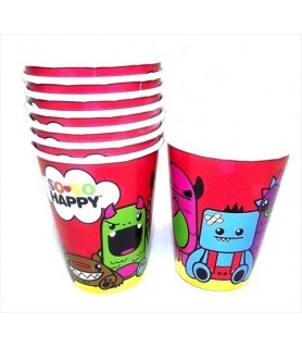So So Happy 9oz Paper Cups (8ct)