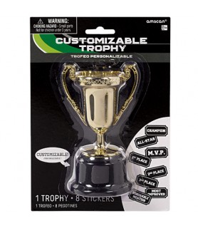 Soccer 'Goal Getter' Customizable Plastic Trophy / Favor (1ct)