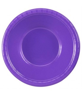 Purple 12oz Plastic Bowls (20ct) toc