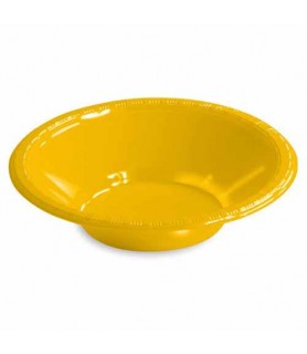 Yellow School BusPlastic Bowls (20ct) toc