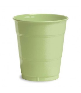 Green Pistachio 12oz Plastic Cups (20ct) toc