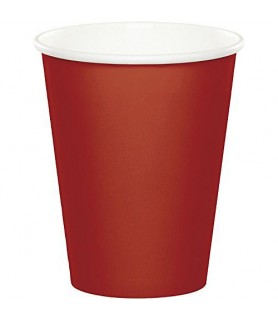 Red Brick 9oz Paper Cups (24ct) toc