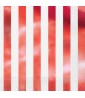 Red Shiny Metallic Stripes Lunch Napkins (16ct)