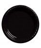 Black Small Plastic Plates (20ct) toc