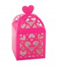 Bright Pink Cutout Lantern Favor Boxes (50ct)