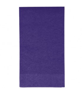 Purple Guest Napkins (16ct) toc