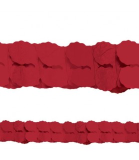 Red Paper Garland (12ft)