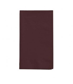 Chocolate Brown Guest Napkins (16ct) toc