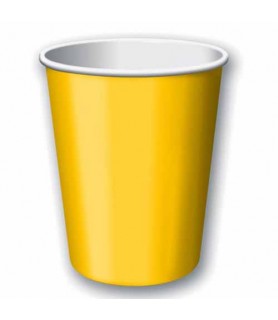 Yellow School Bus 9oz Paper Cups (24ct) toc