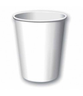 White 9oz Paper Cups (24ct) toc