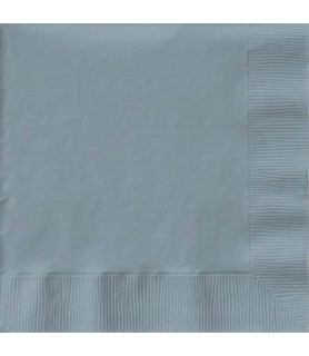 Silver Lunch Napkins (50ct) toc