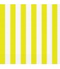 Neon Yellow and White Stripes Lunch Napkins (16ct)