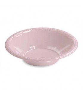 Pink Classic 12oz Plastic Bowls (20ct) toc