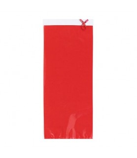 Red Cello Small Favor Bags w/ Twist Ties (20ct)