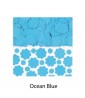 Blue Caribbean Paper Flower Confetti