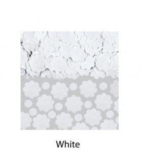 White Paper Flower Confetti