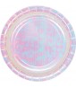 Iridescent Large Paper Plates (8ct)