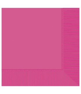 Bright Pink Small Napkins 3ply (20ct)