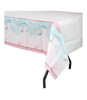 Bridal Shower 'Something Blue' Paper Table Cover (1ct)