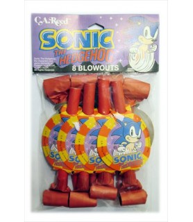 Sonic the Hedgehog Vintage 1993 Blowouts / Favors (8ct)