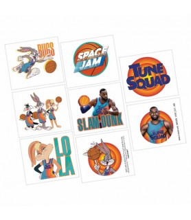 Space Jam 'A New Legacy' Temporary Tattoos / Favors (8ct)