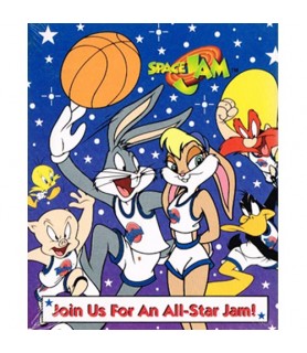 Space Jam Vintage 1996 'Bugs And Lola' Invitations w/ Envelopes (8ct)