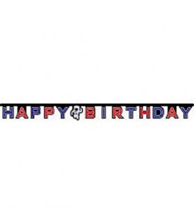 Happy Birthday 'Space Odyssey' Paper Banner (1ct)