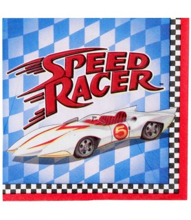 Speed Racer Cartoon Small Napkins (16ct)