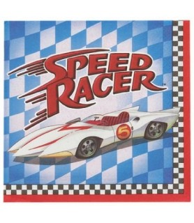 Speed Racer Cartoon Lunch Napkins (16ct)