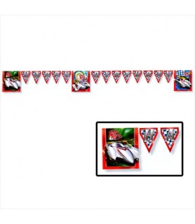 Speed Racer Happy Birthday Banner (1ct)