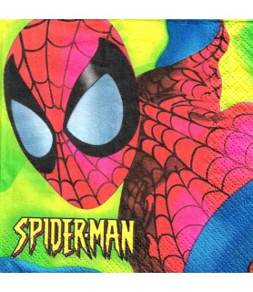 Spider-Man Green Small Napkins (16ct)
