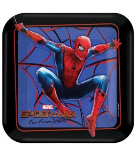 Spider-Man 'Far From Home' Small Paper Plates (8ct)