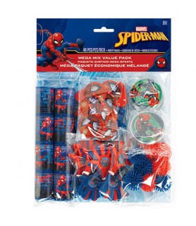 Spider-Man 'Webbed Wonder' Favor Pack (48pc)