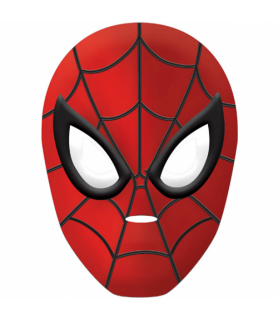 Ultimate Spider-Man Plastic Mask (1ct)