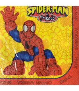 Spider-Man and Friends Small Napkins (16ct)