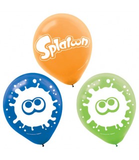 Splatoon Latex Balloons (6ct)