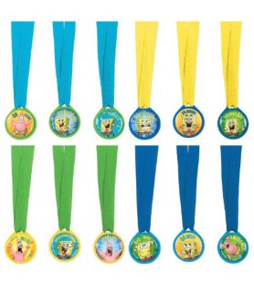 Spongebob Squarepants Award Medals / Favors (12ct)