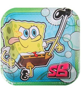 SpongeBob SquarePants 'Bubbles' Small Paper Plates (8ct)