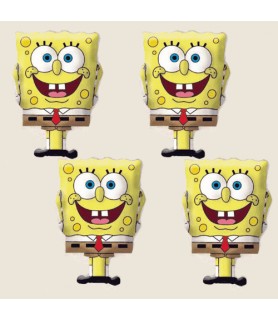 Spongebob Squarepants 3D Erasers / Favors (4ct)